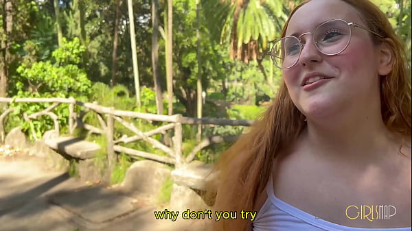 Fucking the nerdy redhead from Paraná Trix