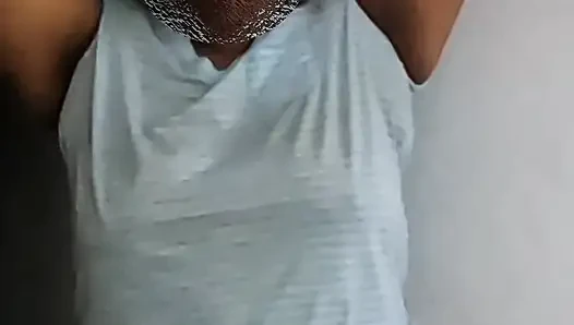 Desi Wife Enjoying Nude Show at Balcony on Her Vacation