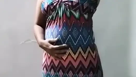Hot desi bhabhi undressing herself