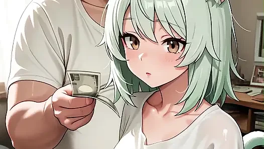 Yani Neko Chainsmoker Cat Old and Young Gangbang