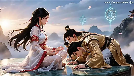 schoolmate actually wanted to in threesome. For the the younger ones, I agree to it. Ancient fairies. ep.3  AI-generated,