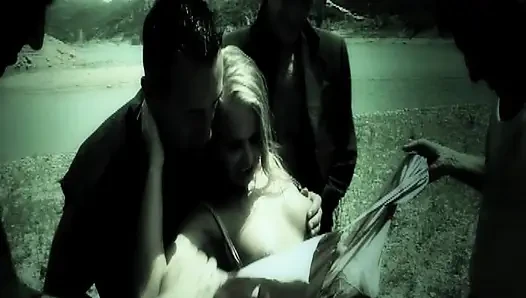 Mature Brunette Deepthroats Throbbing Cock with Dripping Spit