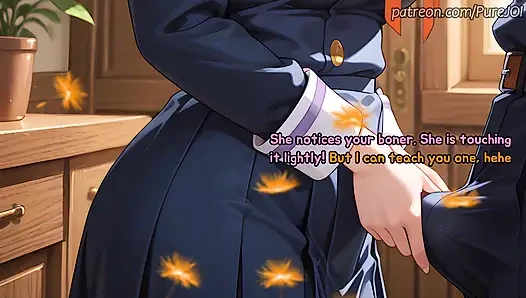 Colette and Elfaria fight for your heart and your cock (Sex JOI)