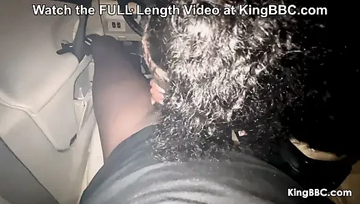 Persia Kay Sucks on Louis Smalls at KingBBC