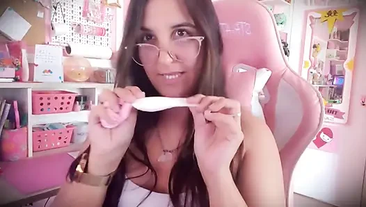 Puffy Cheeks Balloon Blowing - Bunny Looner