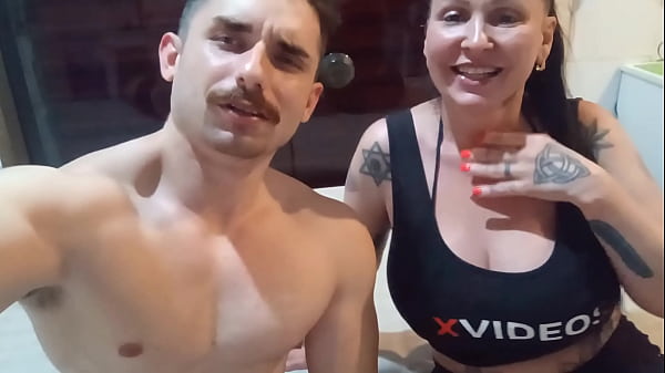 Hot MILF getting to know my cock, I her big breasts