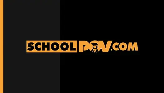 POV - college girl Kenzie Reeves takes big dick