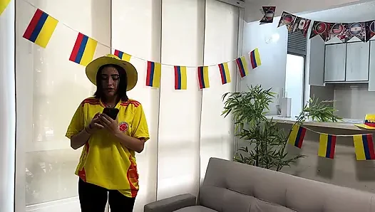 My Latina Best Friend Is Waiting for Me Without Underwear and Betting Her Wet Pussy if Her Team Wins. 2026 World Cup Special!