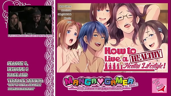 Up Late with Mace 5x05 - Mace and VeriasX Review "How To Live A Healthy Hentai Lifestyle" from MangaGamer.com