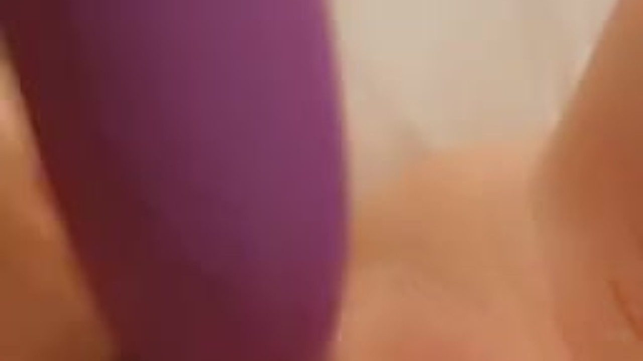 Fucking my wet pussy with big toy