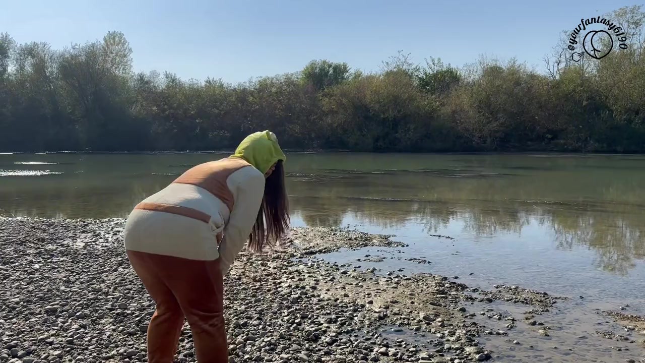 Ogre Girl Farting In The Woods