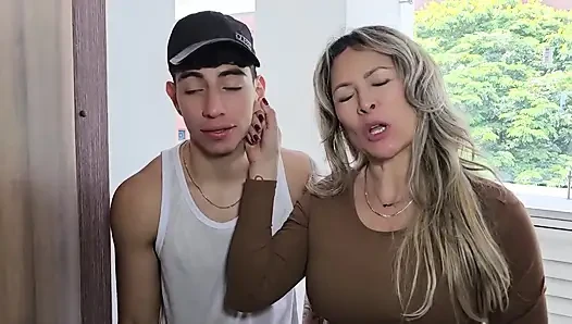 I My Stepmom's Best Friend... Horny MILF Rides a Big Huge Cock