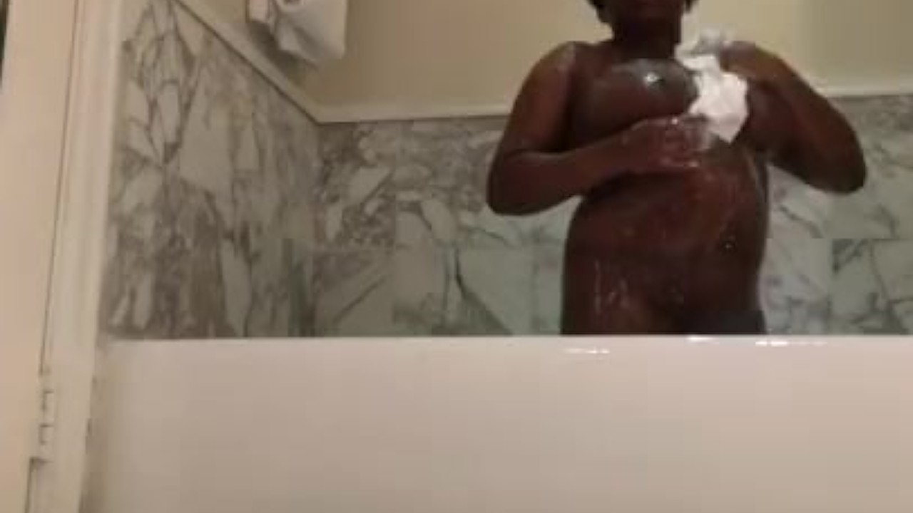 Taking a bath in the Jamaica