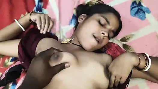 Newly marriage husband wife fucking in Indian village