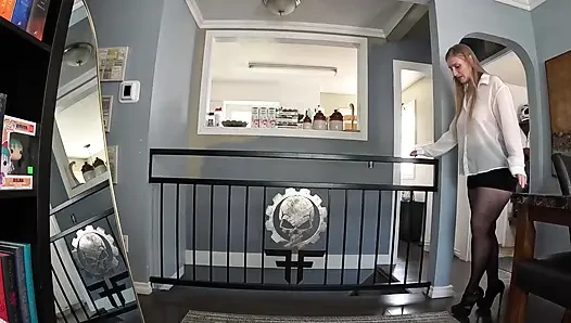 Step-sis Needed Calming Down Before a Job Interview