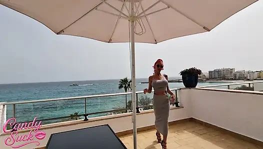 Fuck me with the view of the sea