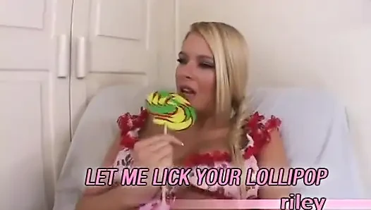 She wants some sperm inside her mouth after wild sex
