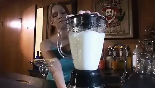 Teen bartender pounded hard