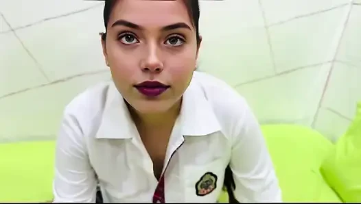 Indian Desi Teen with College Girl in Oyo Hardcore Sex