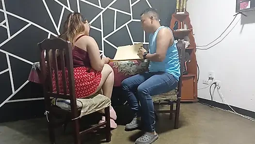 BBW Latina Sapphire Seduces Tutor