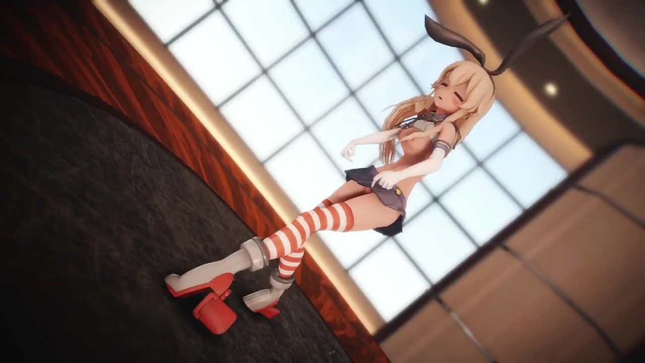 [MMD]Shimakaze-Yeah Oh Ahhh Oh!