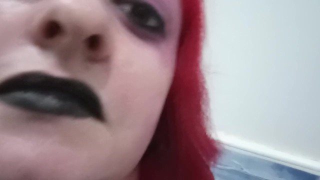 Close up nose fetish video