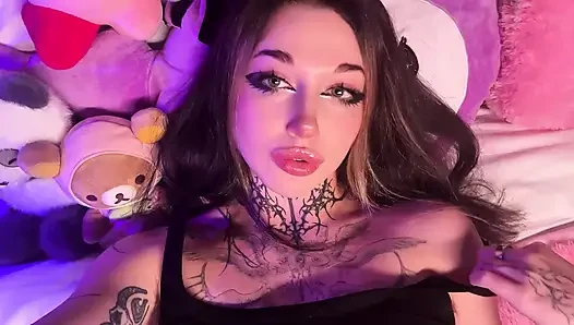 Goth mommy drain your balls (Dirty talk, ASMR, joi, jerk off instruction)