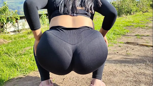 Fucking a Latina brunette's big ass after the gym