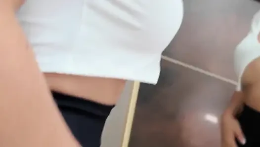 Latina MILF Masturbates in the Hotel and Waits for Your Milk to Drink It