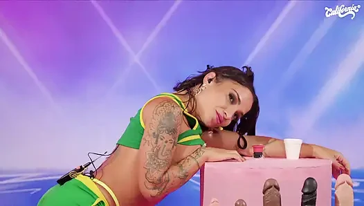 Lesbians Doing the Dice Challenge