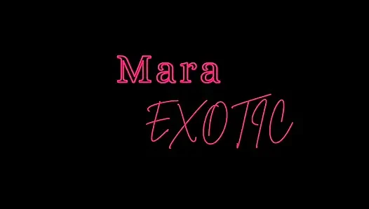 Horny BBW Solo Orgasm Masturbation and Squirt | Full Video on Red - Mara Exotic