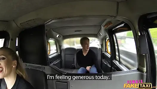 Female Fake Taxi - Student and Driver Caught Fucking