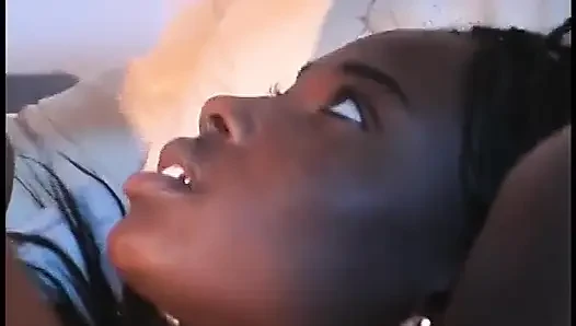 Busty Ebony Blows Her Man Huge Dick Before Getting Bush Licked and Hammered
