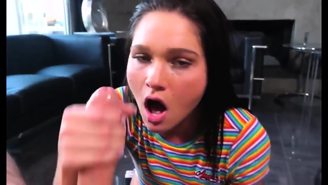 Good Girl Teen Sucks Big Cock Like A Whore