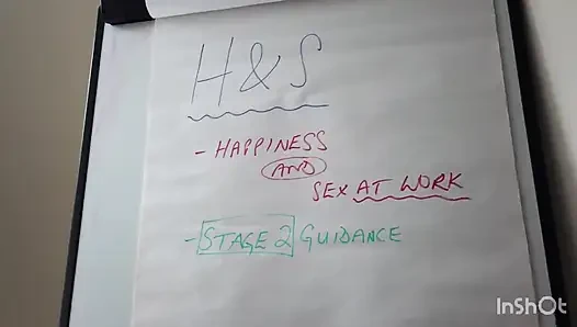 Cumming in the Office