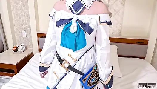 Cute Cosplayer Overwhelmed - Intense Rhythm and Devotion in a Private POV Session