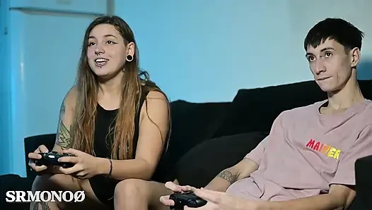 My friend says she can beat me playing play