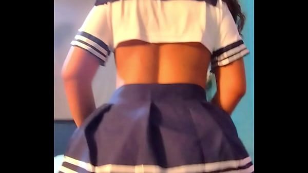 Gorgeous woman in a miniskirt