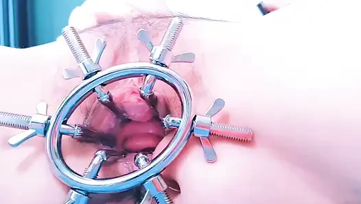 (Domestic BDSM Collection) Shenzhen sex slave girl M Heavy Sex Machine Masturbation, farting sounds, uvula, tongue fetish
