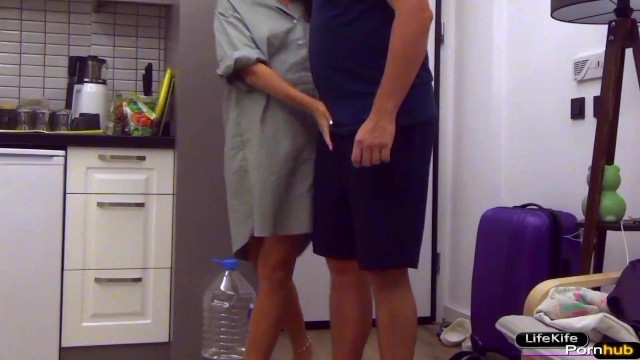 She really wanted to fuck and straddled an ex-boyfriend
