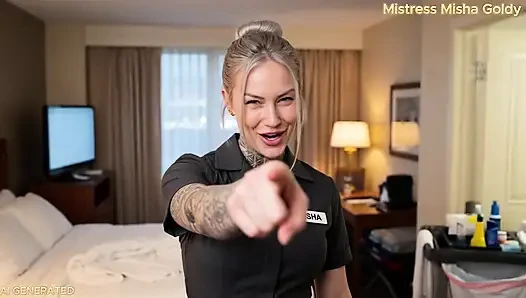 Hotel Housekeeper Caught You