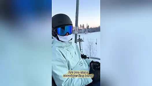 Sex With Stranger, Fucked super Sexy Snowboarder Doggystyle After Workout