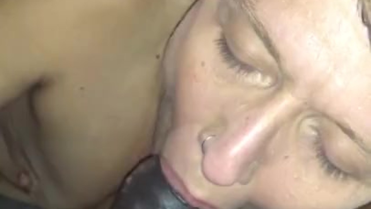 Sexy hot and ready white girl sucks bbc pt 9