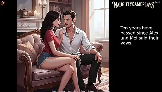 Wife’s Dare 01 By Hot_Scorpion - Married Couple Has Passionate Sex - 3D Game