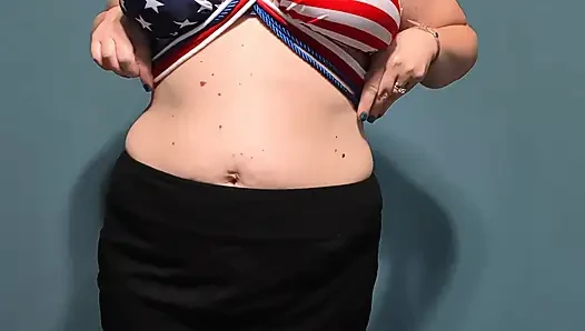 Shibari Rope Self Tie Guide - Independence Day Red White & Blue Heart