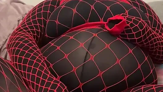 Fishnet Encased Orgasm
