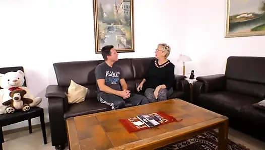 Sexy blonde milf pussy licking pussy fucking