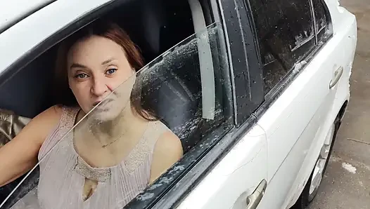 Cool Sex a Shift Worker's Wife While He Earns Money on a Business Trip