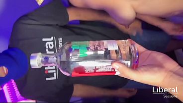 HOTWIFE DOES A SENSUAL DANCE FOR VERGON AND GIVES HIM A BLOWJOB