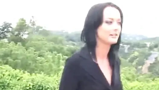 Melissa Lauren Fucking in the Couch with Her Black Hair